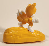 2022 McDonald's Sonic The Hedgehog 2 Movie Tails 2 1/4" Tall Plastic Toy Figure