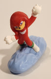2022 McDonald's Sonic Knuckles the Echidna 3" Tall Hard Plastic Toy Figure