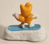 2022 McDonald's Sonic The Hedgehog 2 Movie Tails 2 1/4" Tall Plastic Toy Figure