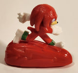 2022 McDonald's Sonic The Hedgehog 2 Movie Knuckles The Echidna 2 1/2" Tall Plastic Toy Figure