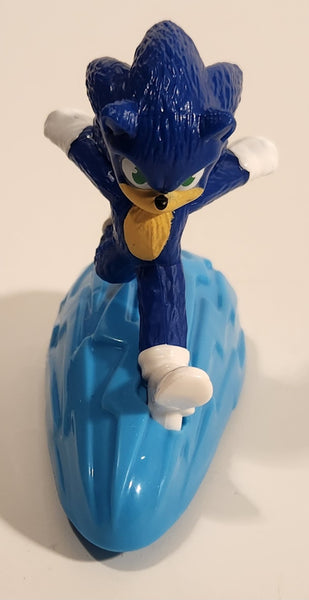 2022 McDonald's Sonic The Hedgehog 2 Movie Sonic 3" Tall Plastic Toy Figure