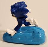 2022 McDonald's Sonic The Hedgehog 2 Movie Sonic 3" Tall Plastic Toy Figure