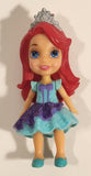 Disney Princess Mini Toddler Ariel 3 1/2" Tall Toy Doll Figure
