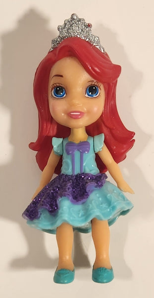 Disney Princess Mini Toddler Ariel 3 1/2" Tall Toy Doll Figure
