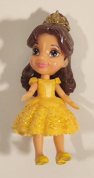 Disney Princess Mini Toddler Belle 3 1/2" Tall Toy Doll Figure