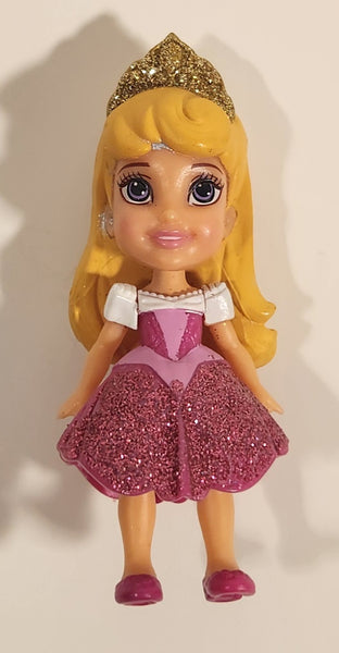 Disney Princess Mini Toddler Aurora 3 1/2" Tall Toy Doll Figure