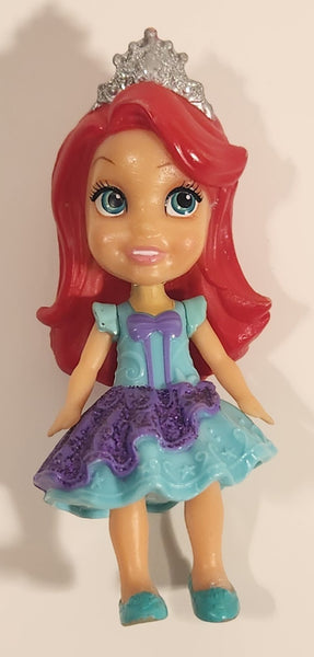 Disney Princess Mini Toddler Ariel 3 1/2" Tall Toy Doll Figure