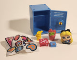 Just Play Disney Doorables Academy Locker Alice In Wonderland Blue Plastic Toy Figure and Accessories Set