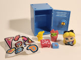 Just Play Disney Doorables Academy Locker Alice In Wonderland Blue Plastic Toy Figure and Accessories Set