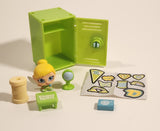 Just Play Disney Doorables Academy Locker Tinkerbell Green Plastic Toy Figure and Accessories Set