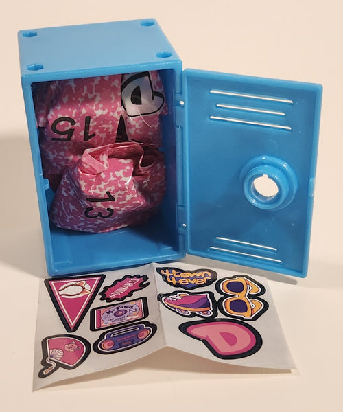 Just Play Disney Doorables Academy Locker Mei Blue Plastic Toy Figure and Accessories Set New