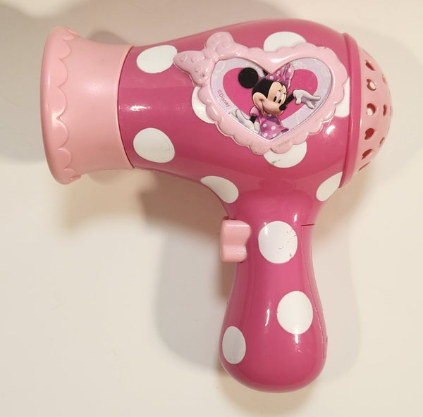 Just Play Disney Junior Minnie Mouse Plastic Hair Blower Fan Toy