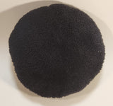 White Ghost on Black 10" Stuffed Plush Toy Pillow