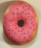 Universal Studios The Simpsons Pink Donut with Sprinkles 11" Stuffed Plush Toy