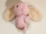 Pink Bunny Rabbit Hugging Bracelet 5" Stuffed Plush Toy