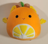 2023 Kelly Toys Jazwares Squishmallows Barnet The Orange Citrus Fruit Bat 9" Stuffed Plush Toy