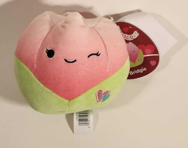 2023 Kelly Toys Jazwares Squishmallows Bridgie The Tulip Flower 5" Stuffed Plush Toy New with Tags