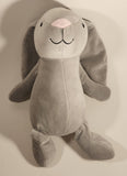 Grey Bunny Rabbit 14" Stuffed Plush Toy