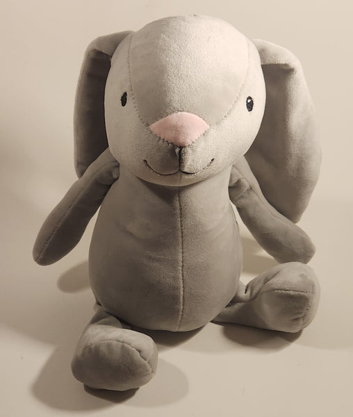 Grey Bunny Rabbit 14" Stuffed Plush Toy