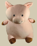 2024 Animal Adventures Pink Pig 18" Stuffed Plush Toy