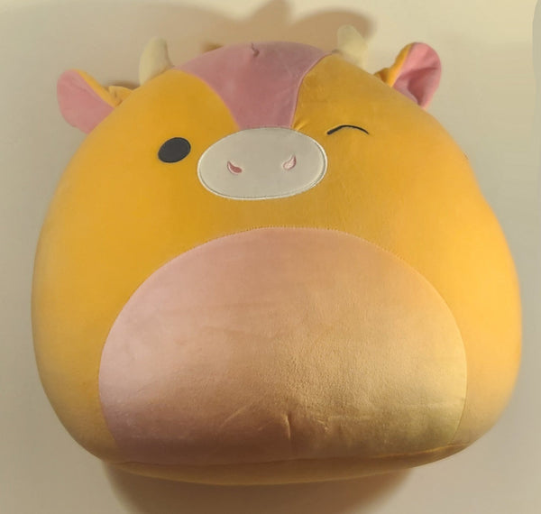 2024 Kelly Toys Jazwares Squishmallows Adjani The Sunset Cow 16" Stuffed Plush Toy