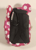 Micropacks Disney Minnie Mouse Mini Pink Glitter Backpack Shaped Purse Toy Key Chain Clip On and Mini Book