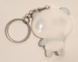 Panda Bear Rubber Key Chain