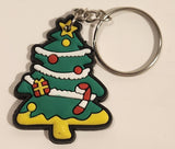 Christmas Tree Rubber Key Chain