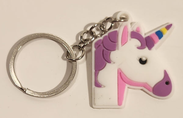 Unicorn Rubber Key Chain