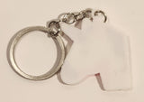 Unicorn Rubber Key Chain