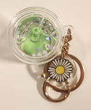 Claire's Unicorn Green Bubble Tea Clear Cup Shaped Key Chain