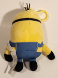 Hot Properties Despicable Me Minions 6" Toy Stuffed Plush Clip On
