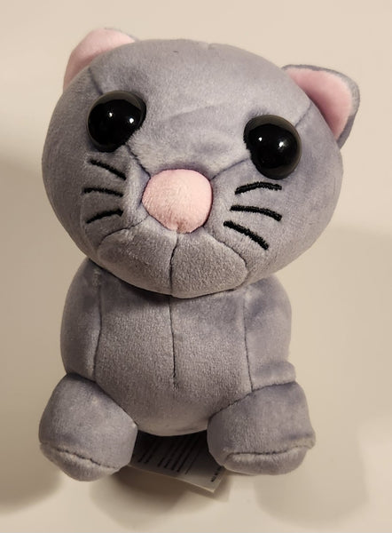 2023 Adopt Me Uplift Games Roblox Grey Cat 5" Toy Stuffed Plush