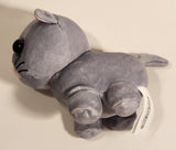 2023 Adopt Me Uplift Games Roblox Grey Cat 5" Toy Stuffed Plush