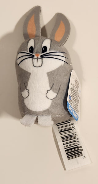 2022 Just Play WBEI Looney Bugs Bunny 4 1/2" Toy Stuffed Plush New with Tags