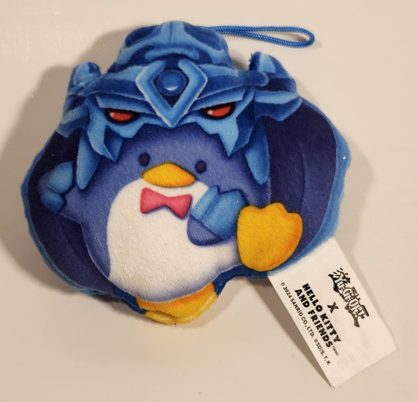 2024 McDonald's Sanrio Yu-Gi-Oh! X Hello Kitty And Friends Tuxedo Sam Obelisk The Tormentor 4" Toy Hanging Stuffed Plush