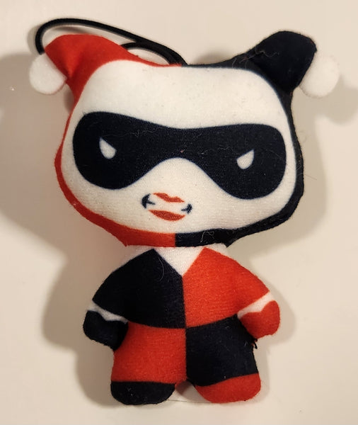 2021 McDonald's DC Comics Harley Quinn 4" Toy Hanging Stuffed Plush