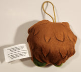 2024 McDonald's Sanrio Yu-Gi-Oh! X Hello Kitty And Friends Keroppi x Kuriboh 4" Toy Hanging Stuffed Plush