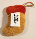 2024 McDonald's Dr. Seuss The Grinch Christmas Stocking 4" Toy Hanging Stuffed Plush