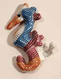 Smile Makers Multicolored Seahorse Small 3 1/4" Toy Stuffed Plush