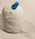 O/S Boba Bubble Tea Reversible Pull Out Two Style Toy Stuffed Plush Key Chain Clip On