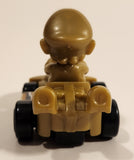 2024 McDonald's Nintendo Switch Mario Kart 8 Deluxe Mario Gold Plastic Toy Car Vehicle
