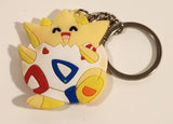 Nintendo Pokemon Togepi 2" Rubber Toy Video Game Key Chain