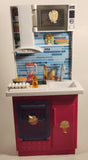 2016 Mattel Barbie You Can Be Anything Kitchen Playset 12" Tall Plastic Dollhouse Toy DVX64