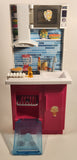 2016 Mattel Barbie You Can Be Anything Kitchen Playset 12" Tall Plastic Dollhouse Toy DVX64