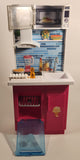 2016 Mattel Barbie You Can Be Anything Kitchen Playset 12" Tall Plastic Dollhouse Toy DVX64