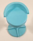 2017 Mattel Barbie Care Clinic Green Short Back Stool Chair 3 3/4" Tall Plastic Dollhouse Toy