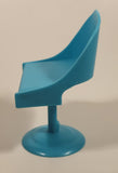 Mattel Barbie Dream House Salon Chair 4 1/2" Tall Plastic Dollhouse Toy