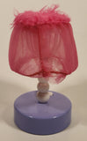 2015 Paradise Kids My Life As Purple Lamp 4" Tall Plastic Light Up Dollhouse Toy