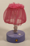 2015 Paradise Kids My Life As Purple Lamp 4" Tall Plastic Light Up Dollhouse Toy